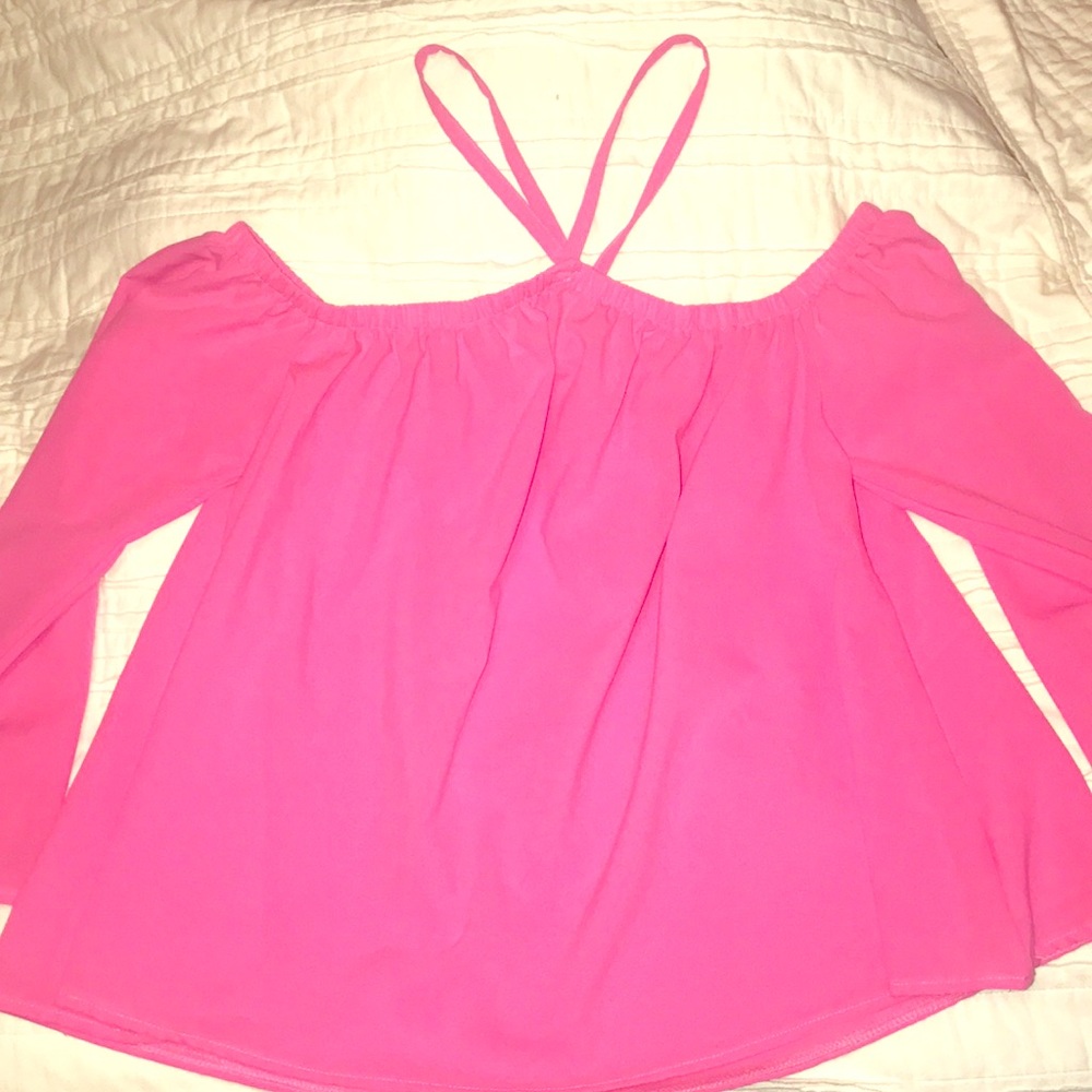 Super cute off the shoulder top